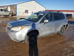 Salvage cars for sale at Rapid City, SD auction: 2015 Subaru Forester 2.5I Limited