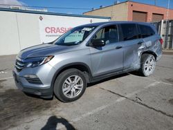 Salvage cars for sale from Copart Anthony, TX: 2018 Honda Pilot LX