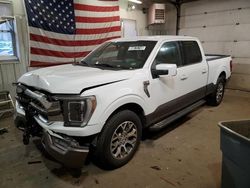 Salvage cars for sale at Lyman, ME auction: 2023 Ford F150 Supercrew