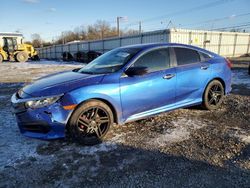 Salvage cars for sale at Hillsborough, NJ auction: 2018 Honda Civic LX