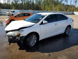 Salvage cars for sale at Harleyville, SC auction: 2015 Toyota Camry LE