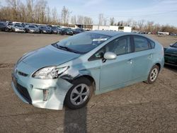 Salvage cars for sale at Portland, OR auction: 2014 Toyota Prius