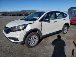 Salvage cars for sale at Assonet, MA auction: 2016 Honda CR-V LX