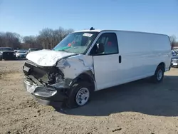 Chevrolet salvage cars for sale: 2021 Chevrolet Express G2500