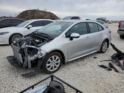 Salvage cars for sale from Copart Taylor, TX: 2024 Toyota Corolla LE