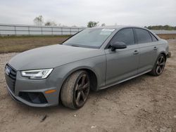 Salvage cars for sale from Copart Houston, TX: 2019 Audi S4 Prestige