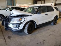 Ford salvage cars for sale: 2018 Ford Explorer Police Interceptor