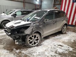 Salvage cars for sale at West Mifflin, PA auction: 2014 Ford Escape Titanium