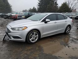 Vehiculos salvage en venta de Copart Finksburg, MD: 2018 Ford Fusion SE