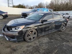 Salvage cars for sale at Windsor, NJ auction: 2017 Honda Accord Sport Special Edition