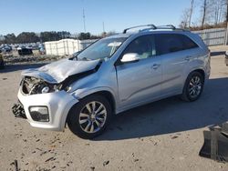 Salvage cars for sale at Dunn, NC auction: 2012 KIA Sorento SX