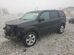 Salvage cars for sale at Barberton, OH auction: 2012 Honda Pilot EXL