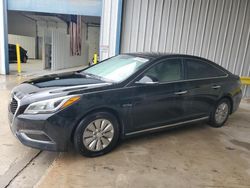 Salvage cars for sale at auction: 2017 Hyundai Sonata Hybrid