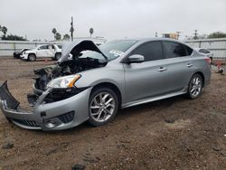 Salvage cars for sale from Copart Mercedes, TX: 2013 Nissan Sentra S