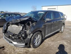 Salvage cars for sale at Kansas City, KS auction: 2024 KIA Carnival LX