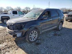 Ford Explorer Limited salvage cars for sale: 2017 Ford Explorer Limited