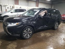 Salvage cars for sale at Elgin, IL auction: 2020 Mitsubishi Outlander SE