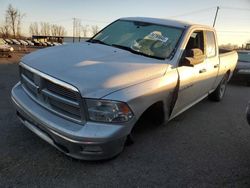 Salvage cars for sale at Portland, OR auction: 2012 Dodge RAM 1500 SLT