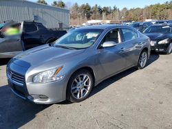 Salvage cars for sale at Exeter, RI auction: 2009 Nissan Maxima S