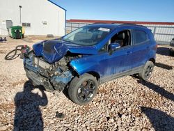 Salvage cars for sale at Rapid City, SD auction: 2018 Ford Ecosport SES