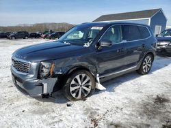 Salvage cars for sale at Assonet, MA auction: 2021 KIA Telluride EX