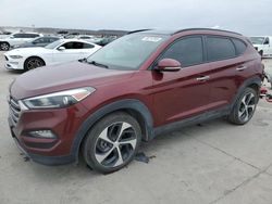 Salvage cars for sale from Copart Grand Prairie, TX: 2016 Hyundai Tucson Limited