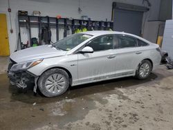 Salvage cars for sale at Candia, NH auction: 2016 Hyundai Sonata Hybrid