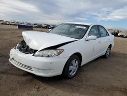 Salvage cars for sale at Brighton, CO auction: 2005 Toyota Camry LE