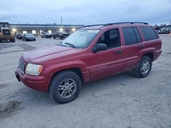 Salvage cars for sale at Harleyville, SC auction: 2004 Jeep Grand Cherokee Laredo