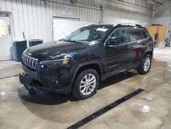 Salvage SUVs for sale at auction: 2019 Jeep Cherokee Latitude