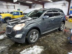 Carros salvage sin ofertas aún a la venta en subasta: 2017 Chevrolet Equinox Premier