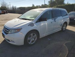 Salvage cars for sale at San Martin, CA auction: 2012 Honda Odyssey Touring