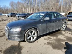 Vehiculos salvage en venta de Copart East Granby, CT: 2012 Audi A4 Premium Plus