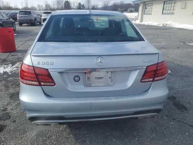 2014 Mercedes-Benz E 350 4matic