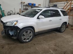 GMC Acadia salvage cars for sale: 2017 GMC Acadia Limited SLT-2