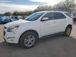 Chevrolet Equinox lt salvage cars for sale: 2017 Chevrolet Equinox LT