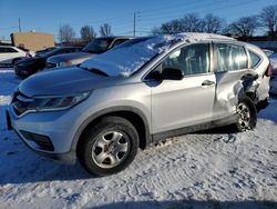 Salvage Cars with No Bids Yet For Sale at auction: 2015 Honda CR-V LX