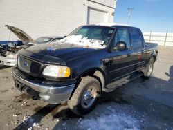 Ford f150 Supercrew salvage cars for sale: 2001 Ford F150 Supercrew