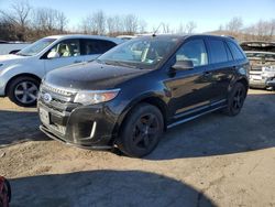 Salvage cars for sale at Marlboro, NY auction: 2014 Ford Edge Sport