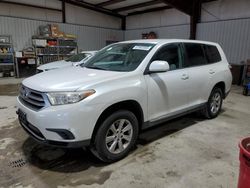 Toyota Highlander Base salvage cars for sale: 2012 Toyota Highlander Base