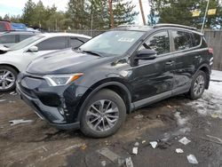 Toyota rav4 salvage cars for sale: 2017 Toyota Rav4 HV LE