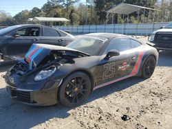 Salvage cars for sale at Savannah, GA auction: 2018 Porsche 911 Carrera