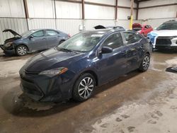 Salvage cars for sale at Pennsburg, PA auction: 2017 Toyota Corolla L