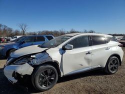 Salvage cars for sale at Des Moines, IA auction: 2022 Nissan Murano S