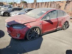 Tesla Model x salvage cars for sale: 2021 Tesla Model X