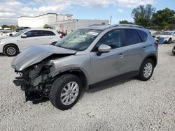 Salvage cars for sale at Opa Locka, FL auction: 2014 Mazda CX-5 Touring