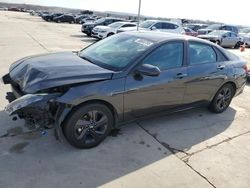 Salvage cars for sale from Copart Grand Prairie, TX: 2021 Hyundai Elantra SEL