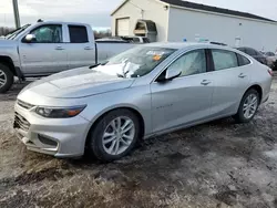 Salvage cars for sale at Portland, MI auction: 2018 Chevrolet Malibu LT