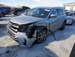 Toyota Highlander se salvage cars for sale: 2018 Toyota Highlander SE