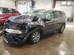 Salvage cars for sale at Franklin, WI auction: 2020 Honda Pilot EX